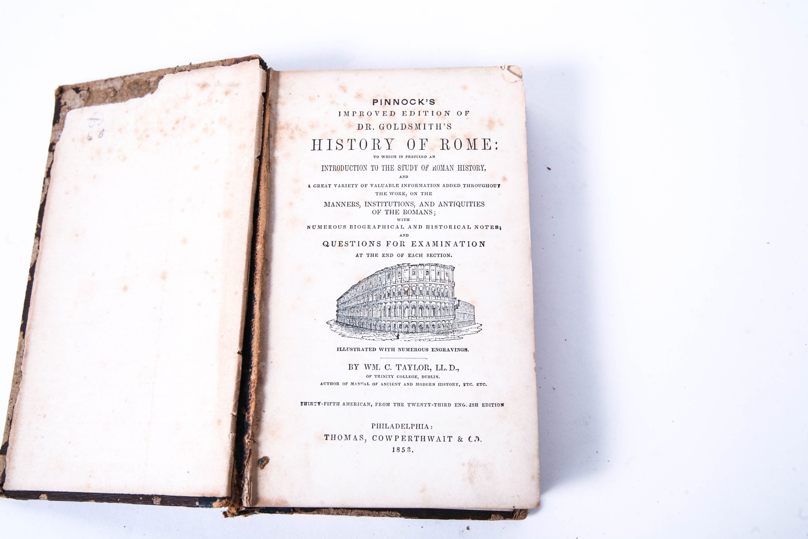 History Text Books Published in the 1800s EBTH